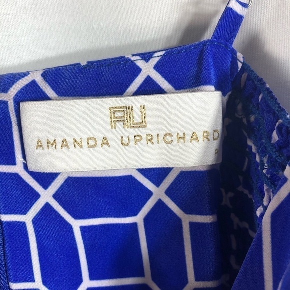 Amanda Uprichard 100% Silk Spaghetti Strap Dress XS - Picture 5 of 12
